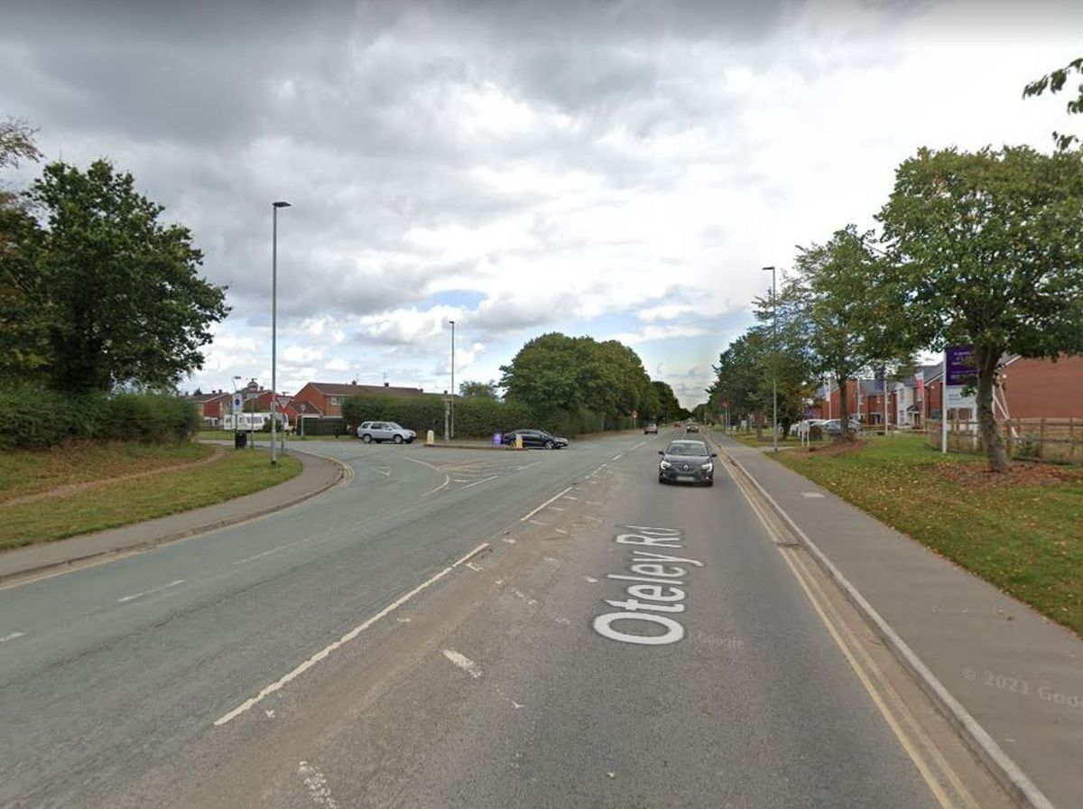 Oteley Road, Shrewsbury, near the junction with Sutton Road. Photo: Google