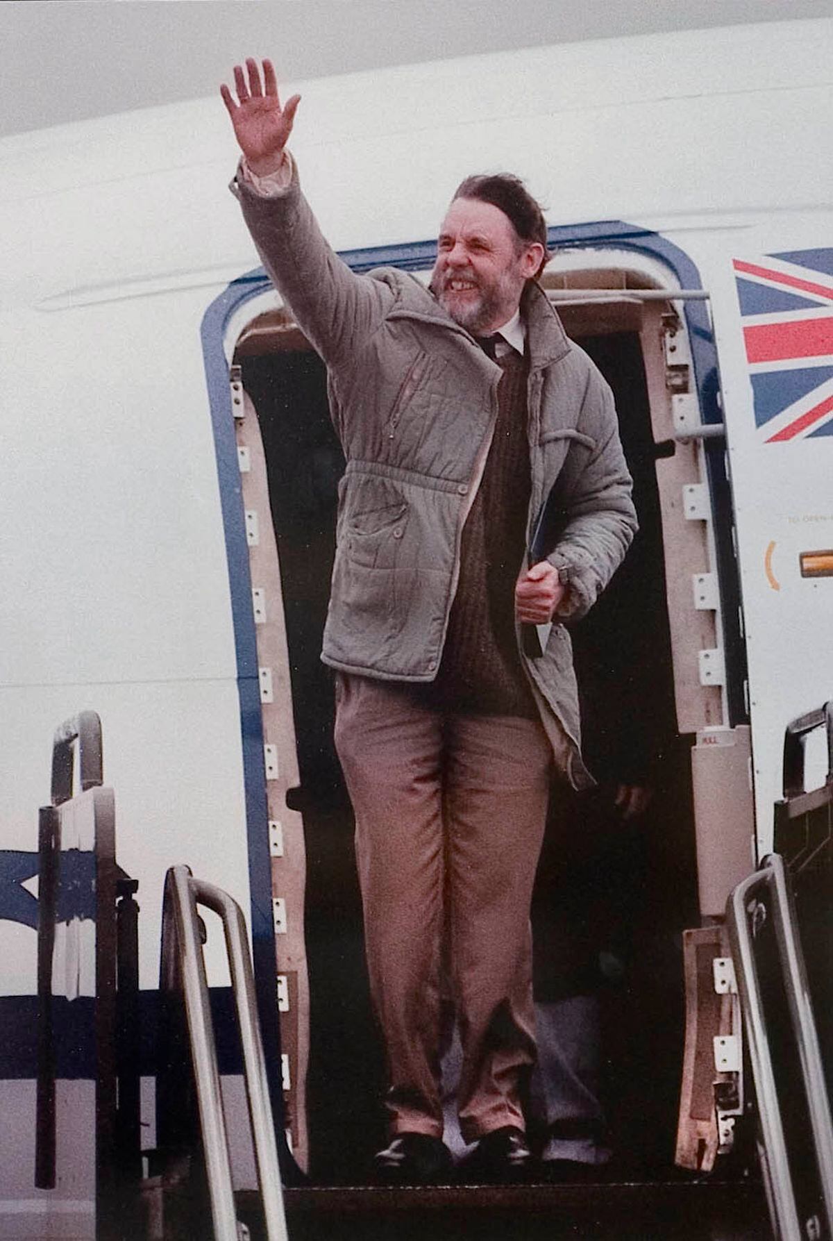 The hostage comes home - Terry Waite on his release in November 1991