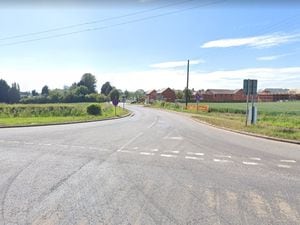 Crudgington crossroads where plans have been approved for a new roundabout to be built. Picture: Google