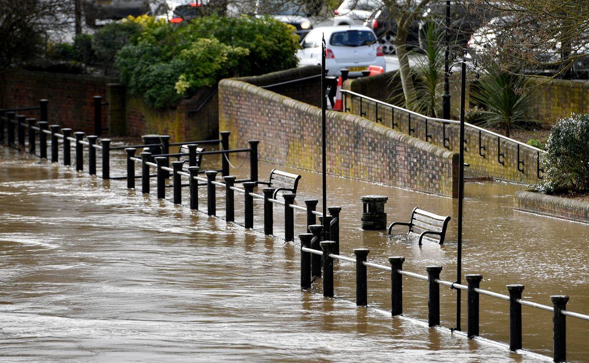 The flooding situation in Bridgnorth has been described as 'dire'
