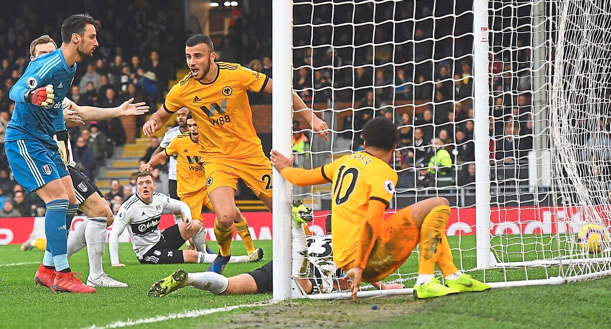 Romain Saiss scored a late equaliserfor Wolves at Fulham in Wolves’ lastBoxing Day game in 2018