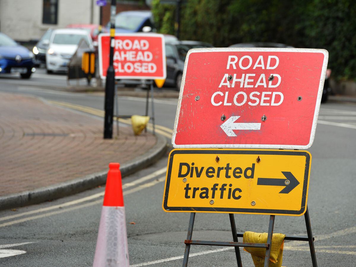 It is expected that the roadworks will be taking place for six days