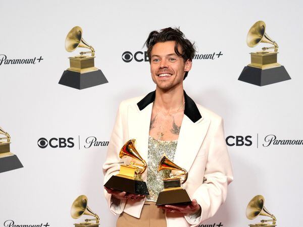 Harry Styles at 65th Annual Grammy Awards â Press Room