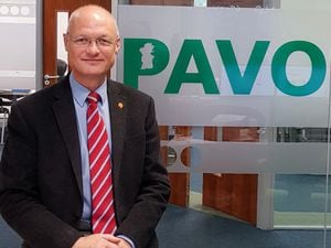 Carl Cooper, chief executive of Powys Association of Voluntary Organisations 