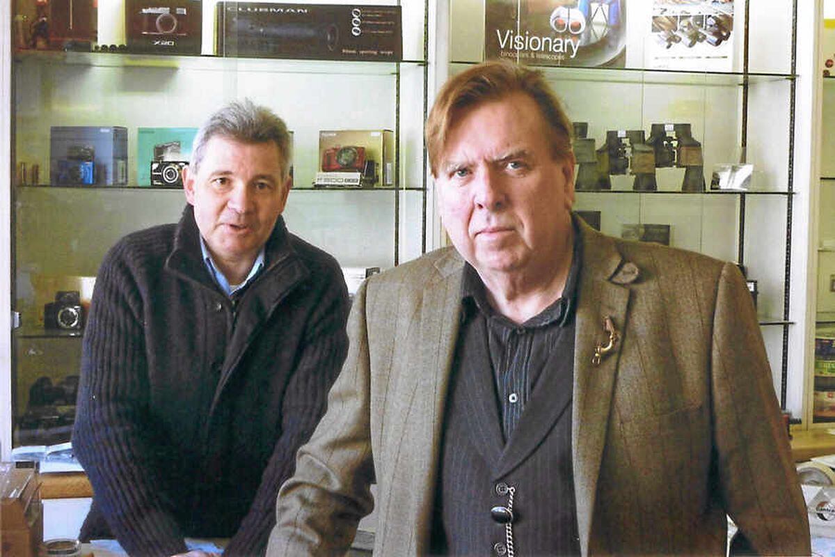 Timothy Spall and Gareth Watkin