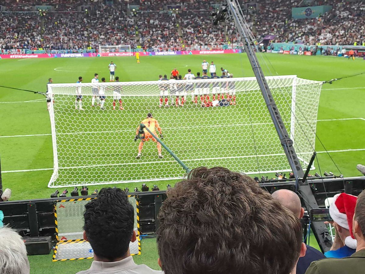 Graeme and Dylan had a close-up view of both of Harry Kane's penalties, and Marcus Rashford's last-gasp free kick attempt
