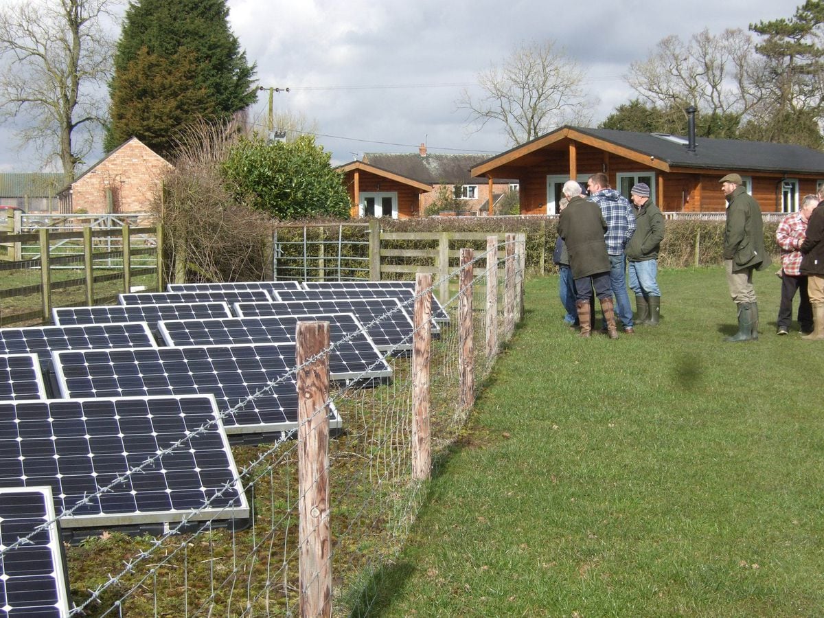 The large length of 10kW ground-mounted solar panels has a 25-year payout