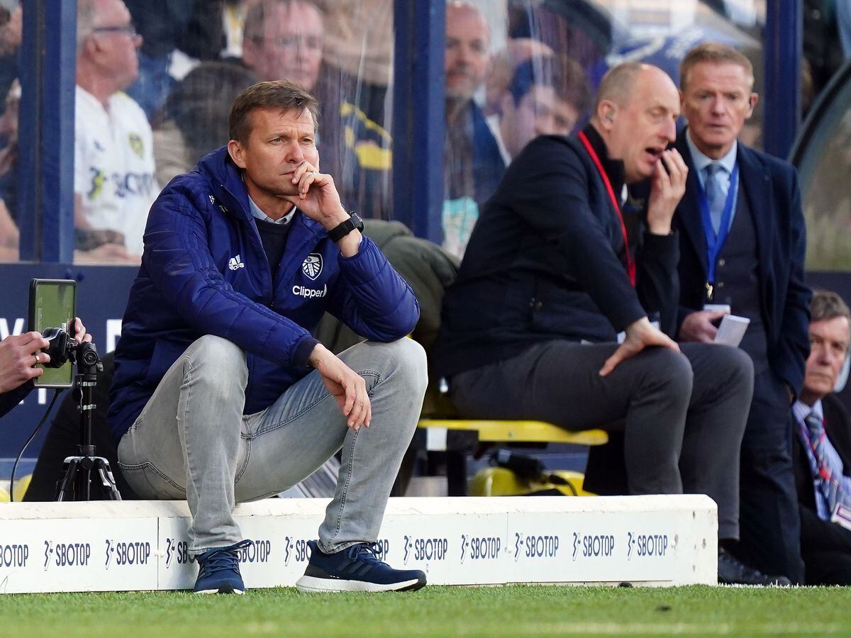 Head coach Jesse Marsch has two games left to keep Leeds in the Premier League