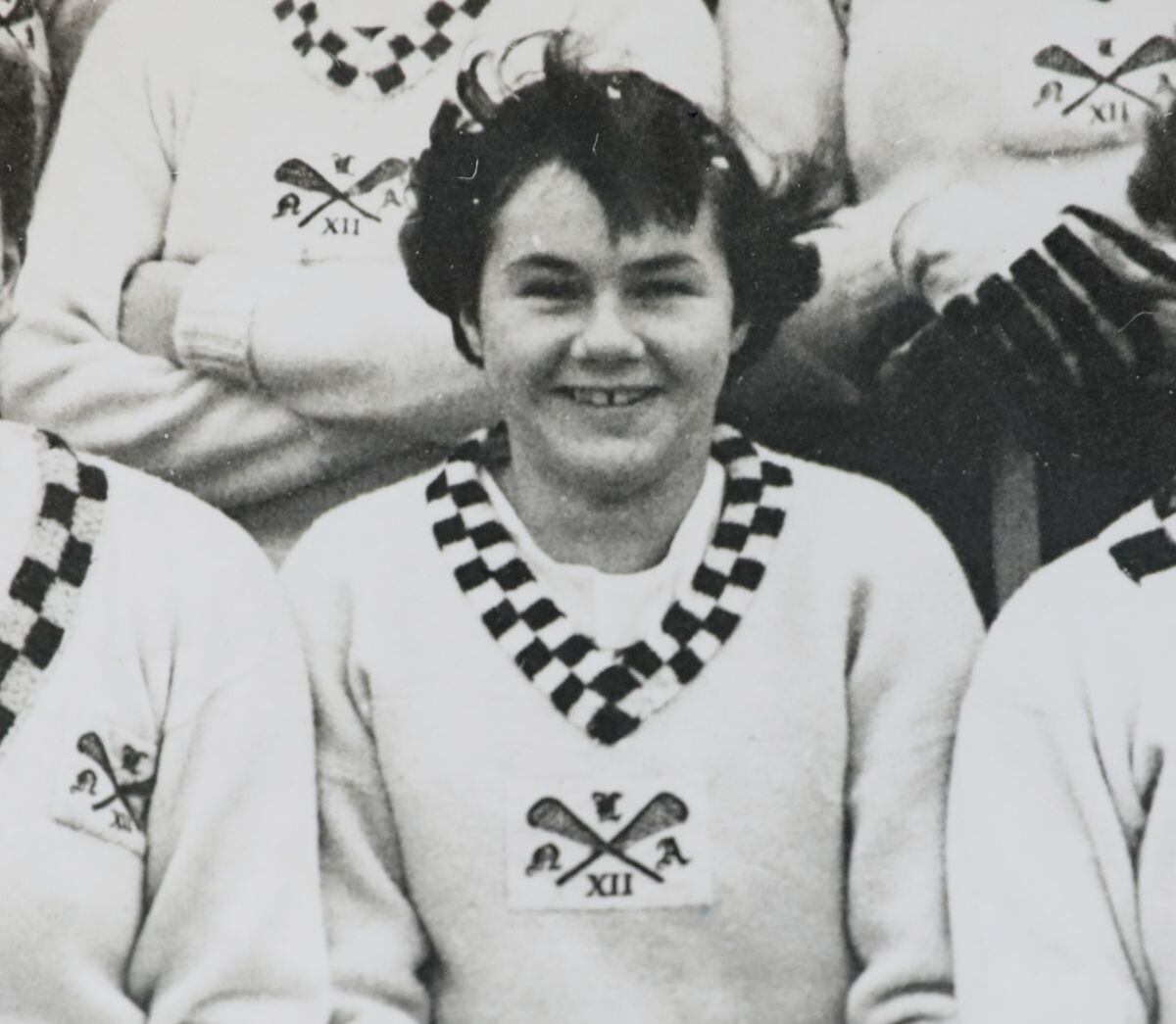 Jenny as part of the North of England lacrosse team in 1948/9.