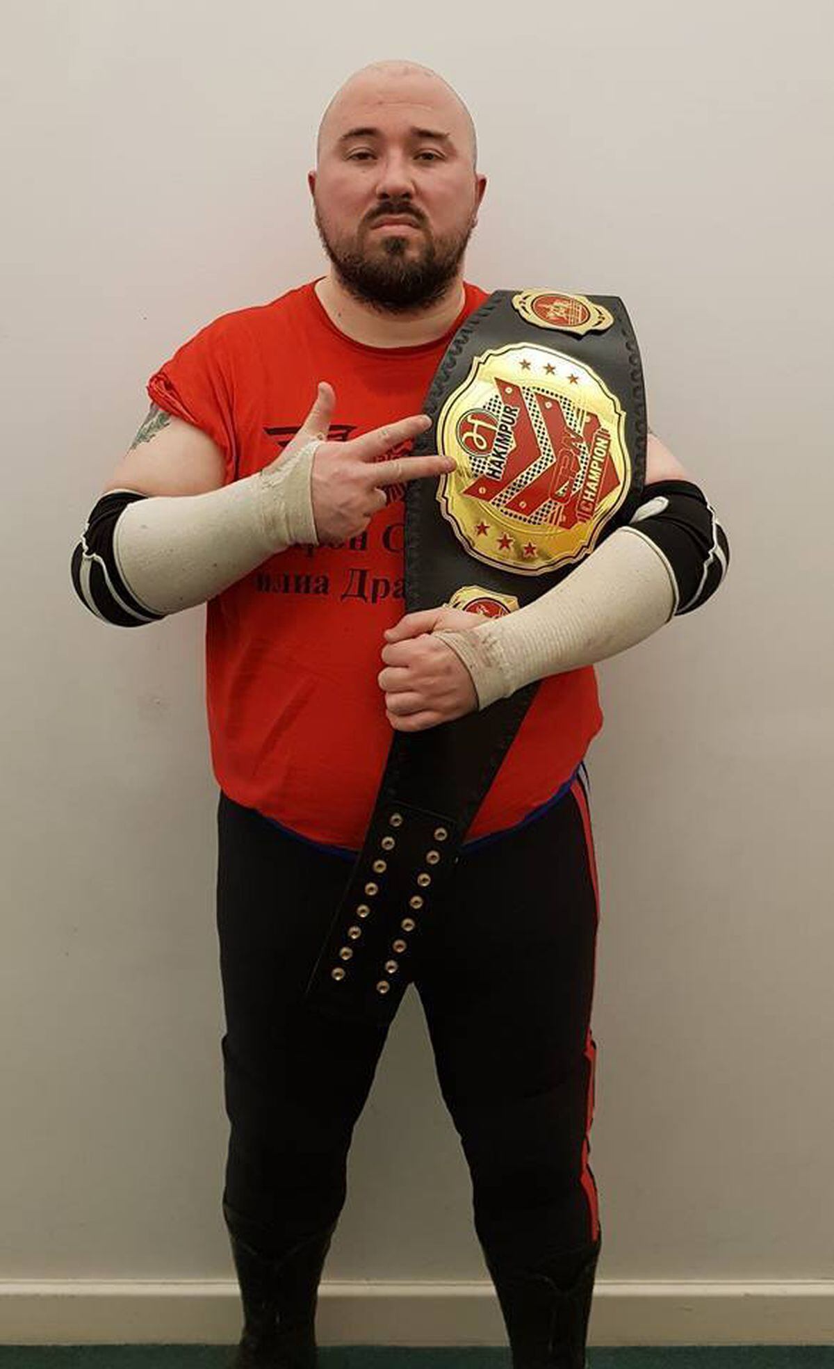 James also embraces his heritage as part of his wrestling persona, 'The Iron Serb'