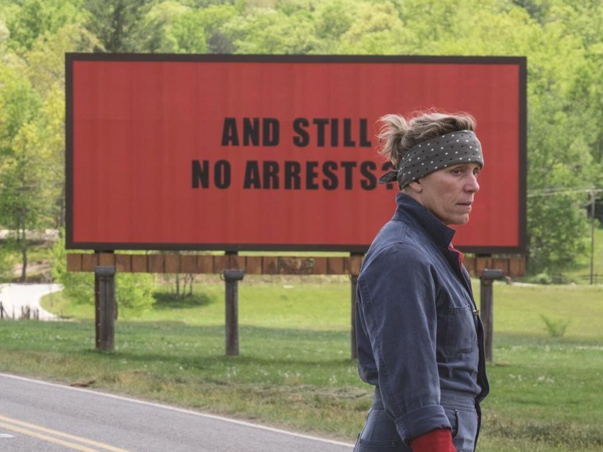 Frances McDormand in 2017's Three Billboards Outside Ebbing, Missouri