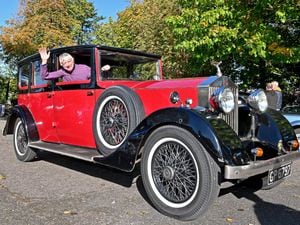 Bob Lee from Highley in his 1931 Rolls Royce 