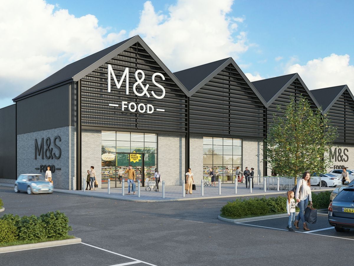 M&S submits 'updated' plan for Foodhall in market town