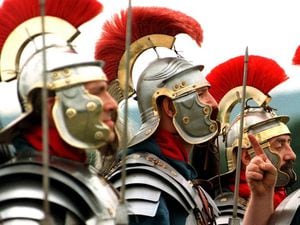 It's thought 10,000 Roman soldiers could have been based at the site