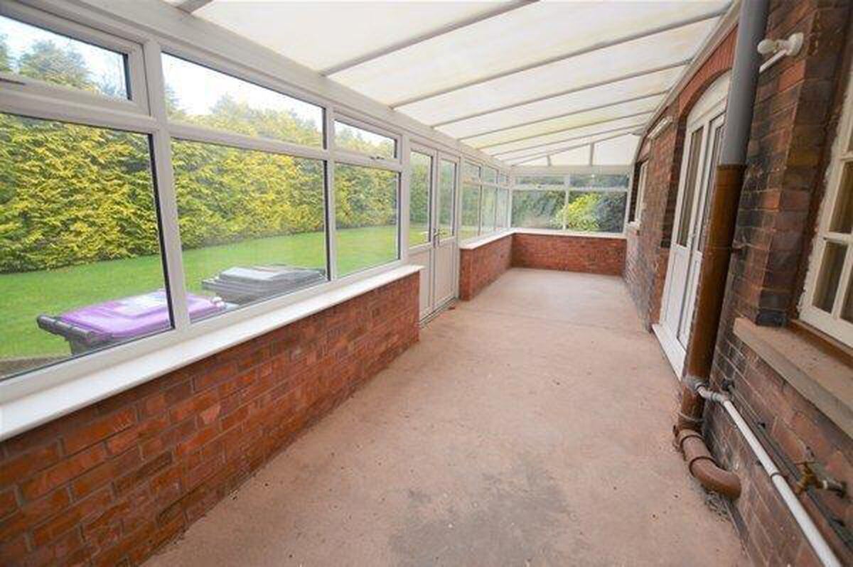 The conservatory. Photo: S&J Property Centres