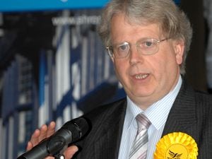 Clun's Shropshire Councillor, Nigel Hartin