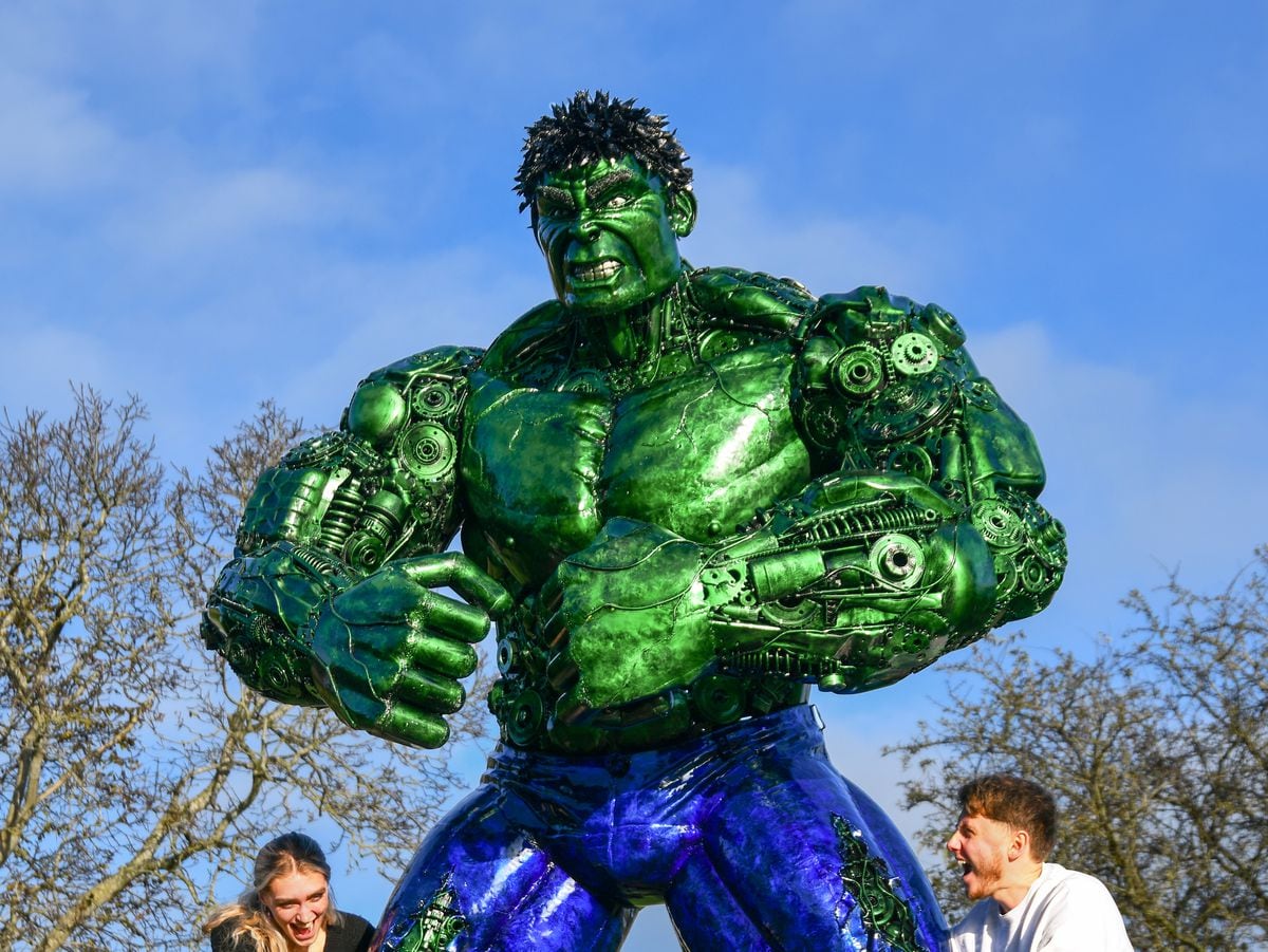 The Hulk, at Shropshire's British Ironwork Centre