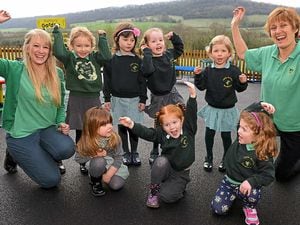 Celebrations at 'outstanding' Shropshire pre-school nursery