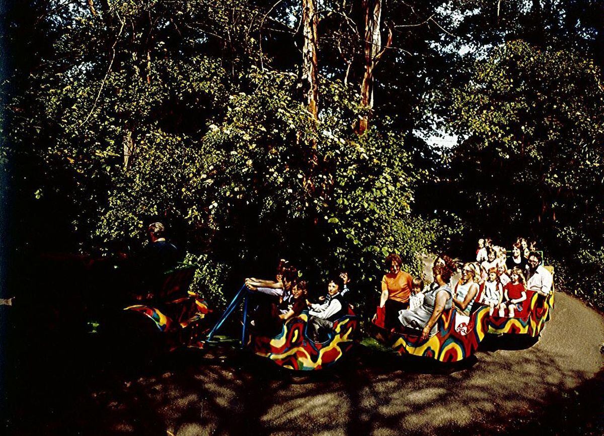 The Snake Train at Drayton Manor in 1976