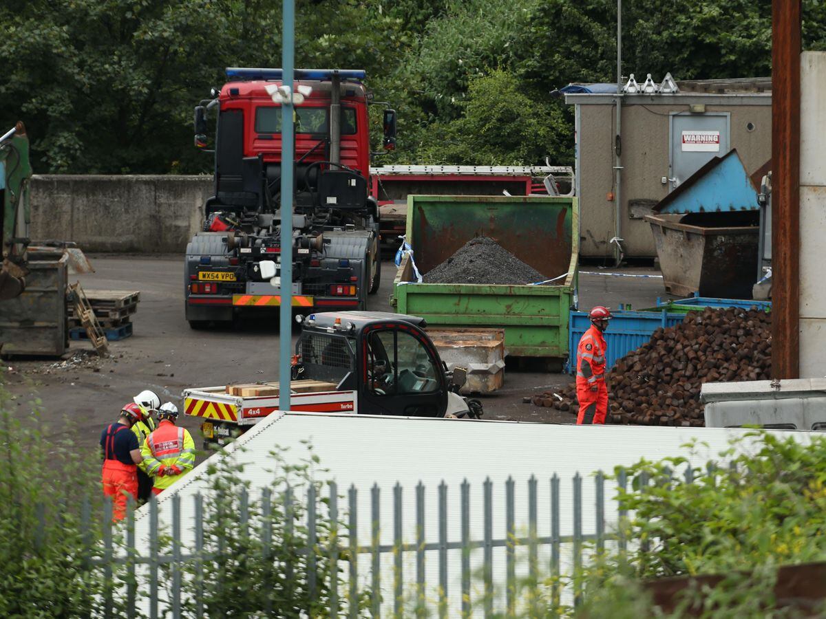 Birmingham recycling plant accident