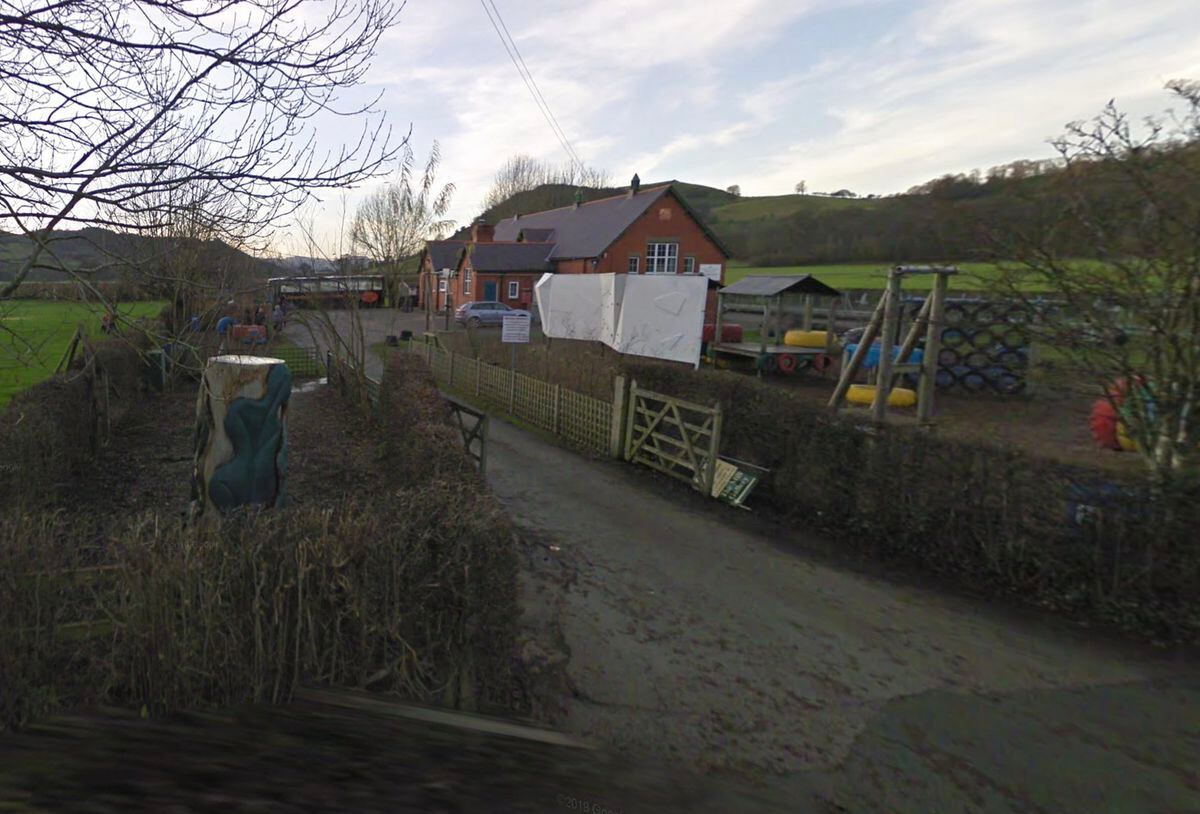 Llangedwyn School . Photo: Google StreetView
