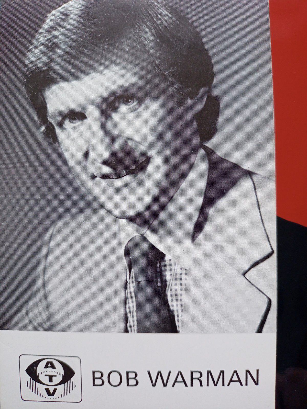 Bob Warman when he joined ATV Today in 1973