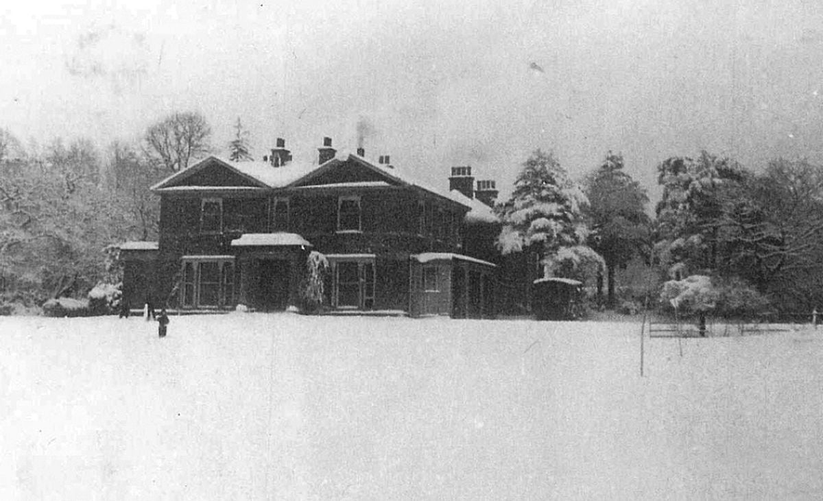 Trench Hall in the 1940 to 1941 winter.