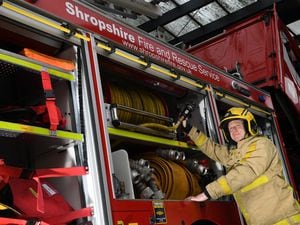 Shropshire Fire and Rescue Service.