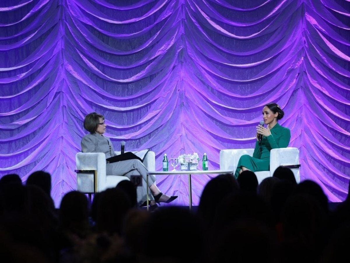 Duchess of Sussex attends women’s empowerment fundraiser in Indiana