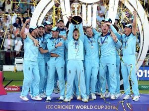 England celebrate winning the ICC World Cup