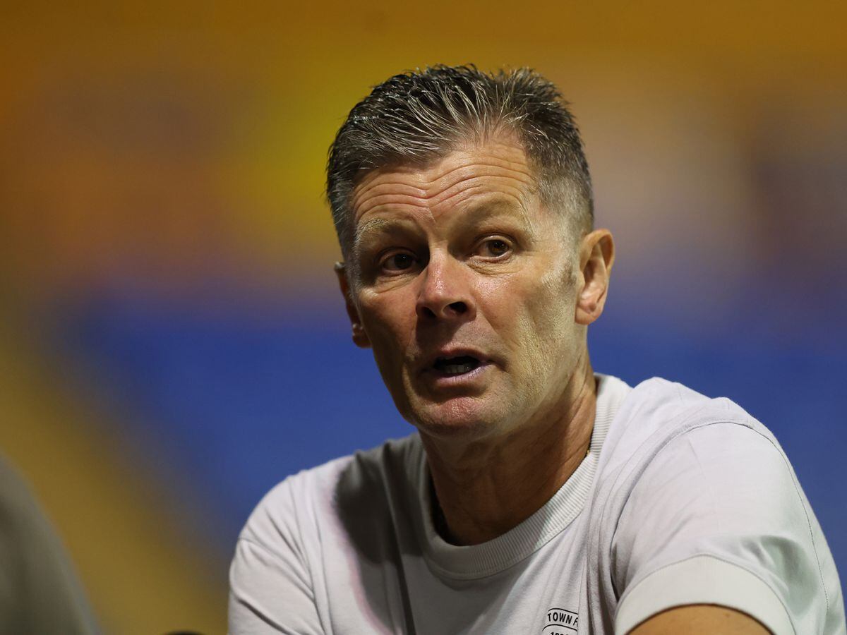 Steve Cotterill the head coach / manager of Shrewsbury Town. (AMA)