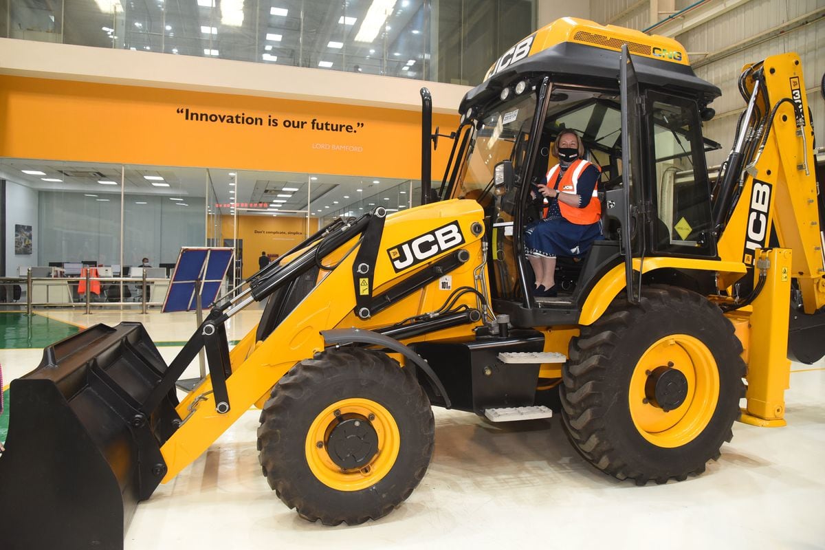 Staffordshire-based JCB also has a strong presence in India