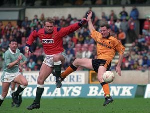 Wolverhampton Wanderers v Hull City 20/4/91 Colin Taylor. Picture by Dave Bagnall.