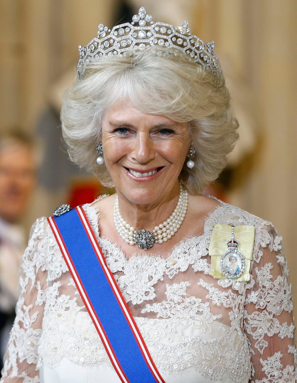 Camilla, seen here leaving the State Opening of Parliament in 2013, has now become Queen Consort. Photo: Kirsty Wigglesworth/PA Wire.