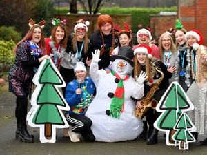 Coleham Primary School staff and children made a fun and uplifting Christmas video