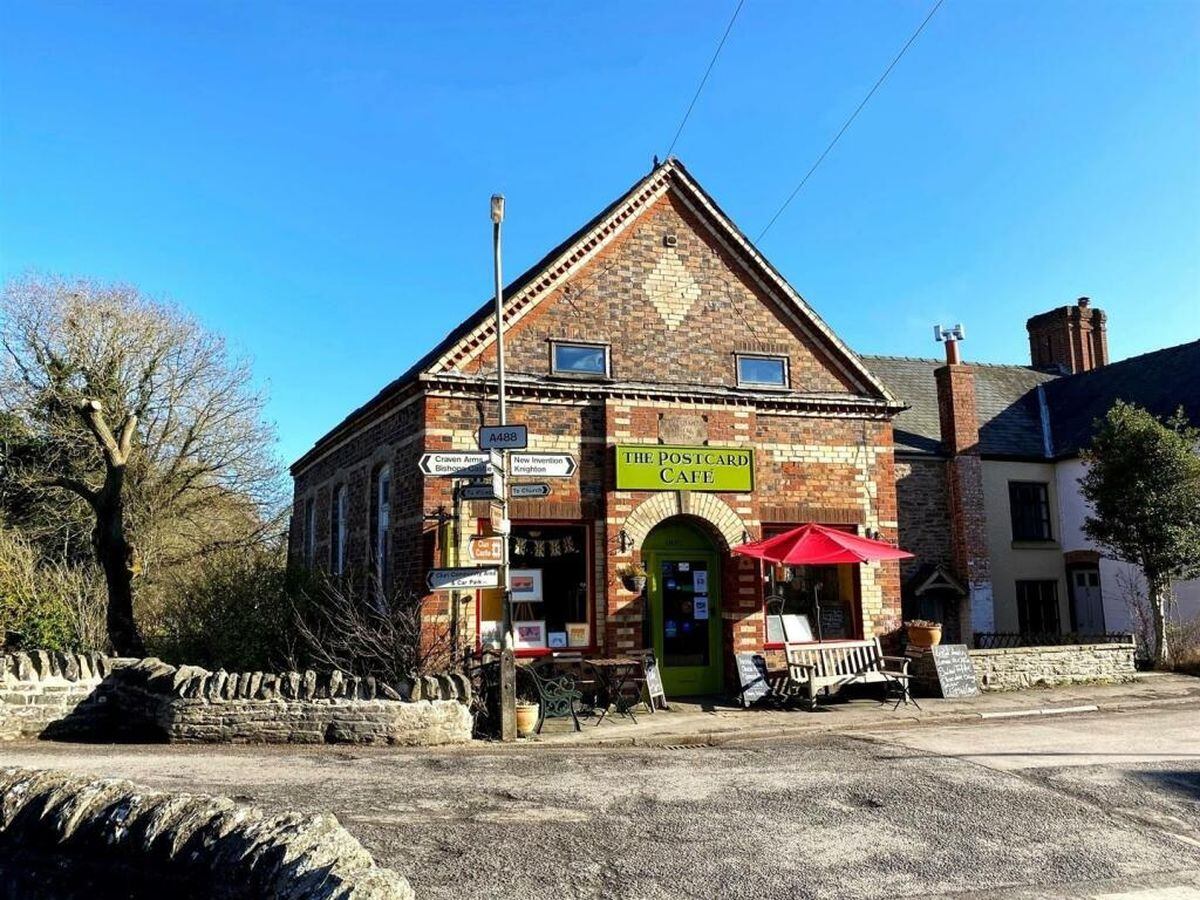 The cafe has been listed on Rightmove 