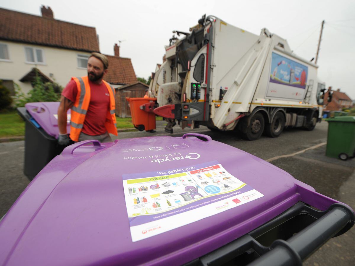 Bin collections will remain a day later than usual for the rest of the week