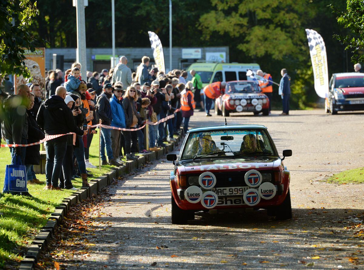 The Historic Rally Festival at Telford Town Park