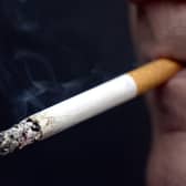 PICTURE POSED MY MODEL: A general view of a man smoking a cigarette.(Photo from Jonathan Brady/PA Images)