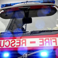 Firefighters tackle trailer blaze in Telford