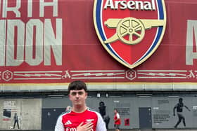 Alex at The Emirates Stadium