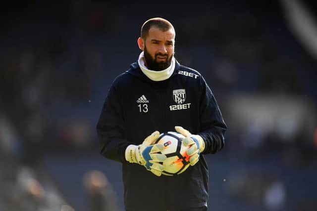 Albion goalkeeper coach Boaz Myhill.
Photo: Michael Regan/Getty Images