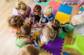 A nursery in Newport has been praised in a newly-published Ofsted report - stock photo