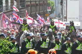 Multiple arrests made as anti-immigration and counter protest held in Brighton