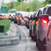 Emergency highway works are taking place.