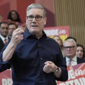 Prime Minister Sir Keir Starmer speaking during the launch of the Labour Party's local elections campaign. PIC: Stefan Rousseau/PA Wire