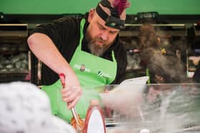 Spudman will be giving away free baked potatoes and prizes as part of the appearance. Photo: London Northwestern Railway and West Midlands Railway