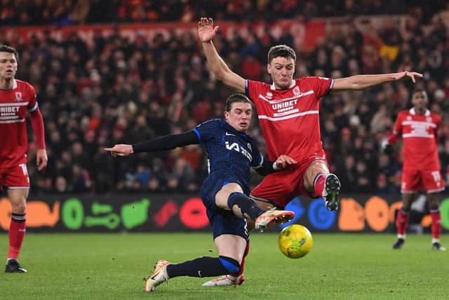 Experienced Boro stopper Dael Fry. (Image: Stu Forster/Getty Images)