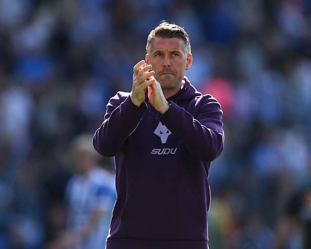 Wolves boss Rob Edwards has signalled a major summer overhaul is on the horizon after their ‘embarrassing’ season hit a new low with a 3-0 defeat at Brighton. (Photo by Clive Rose/Getty Images)