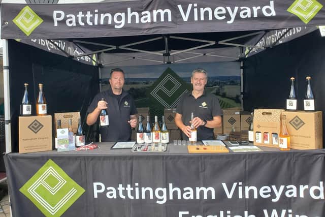 The Pattingham Vineyard is now producing 50,000 bottles a year